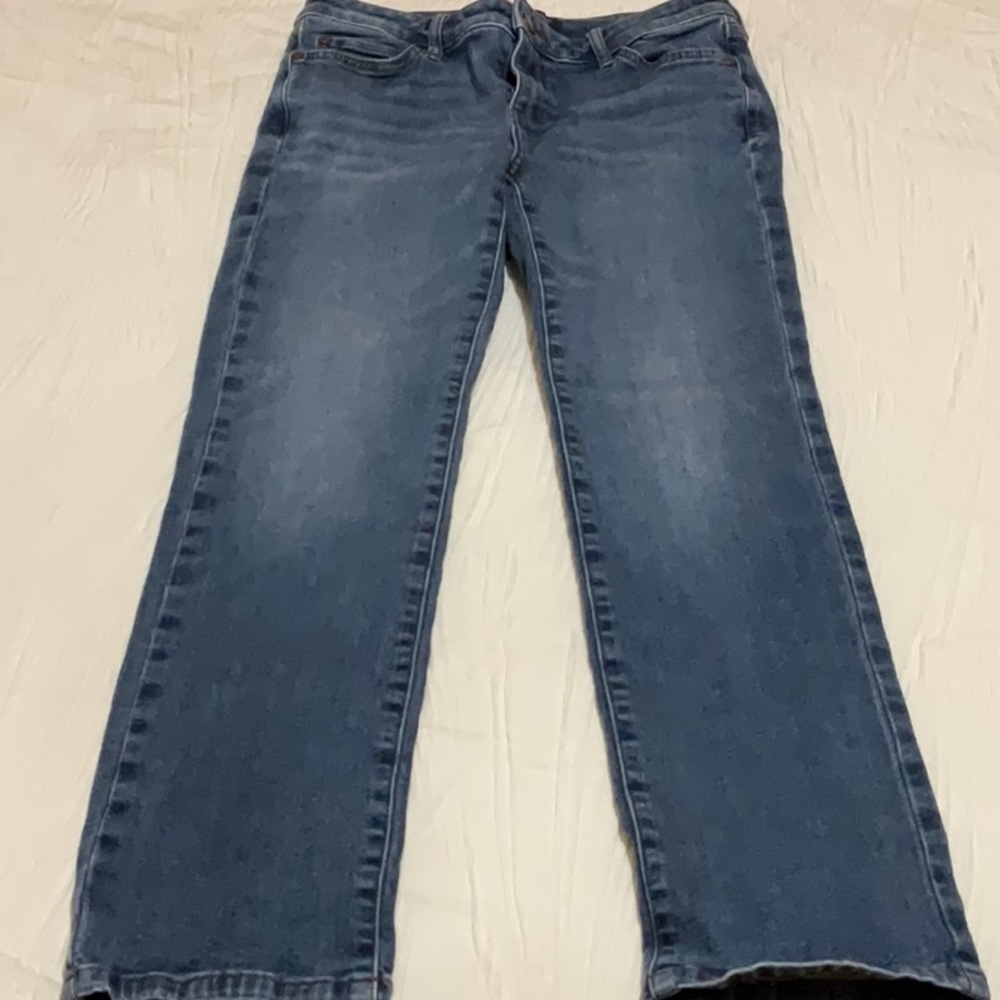 Simply Vera Vera Wang Blue Straight Leg Jeans
